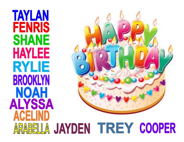 Woodworth Birthdays